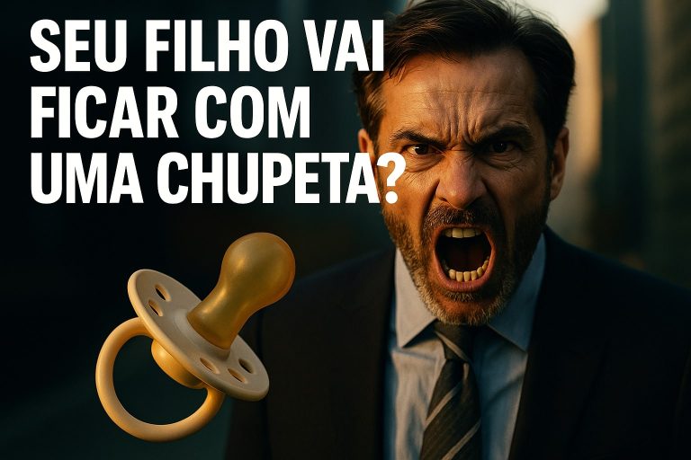 Imagem cinematográfica provocativa com pais da elite brasileira refletindo sobre o futuro dos filhos diante do colapso educacional no país